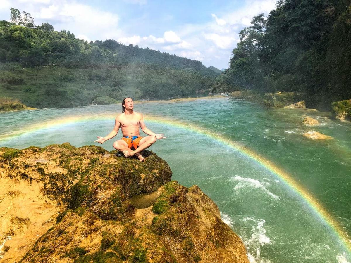 A Sy Ban Gioc Homestay - Lang Da Khuoi Ky Cao Bang Εξωτερικό φωτογραφία