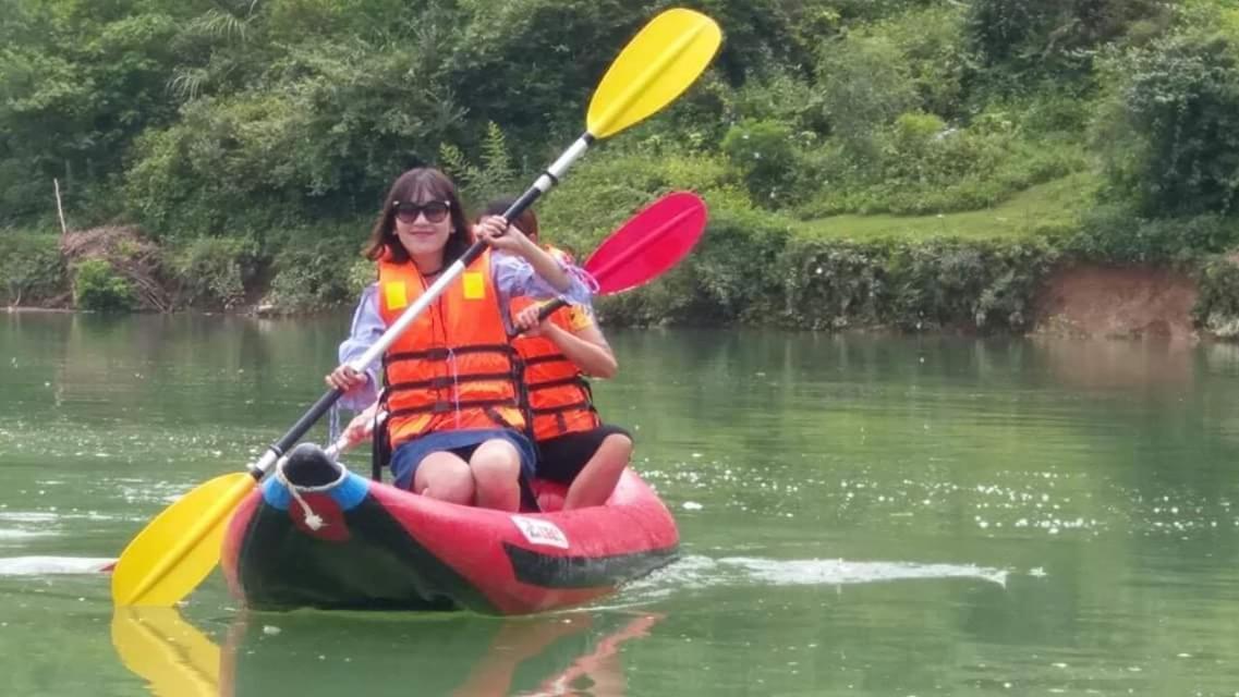 A Sy Ban Gioc Homestay - Lang Da Khuoi Ky Cao Bang Εξωτερικό φωτογραφία