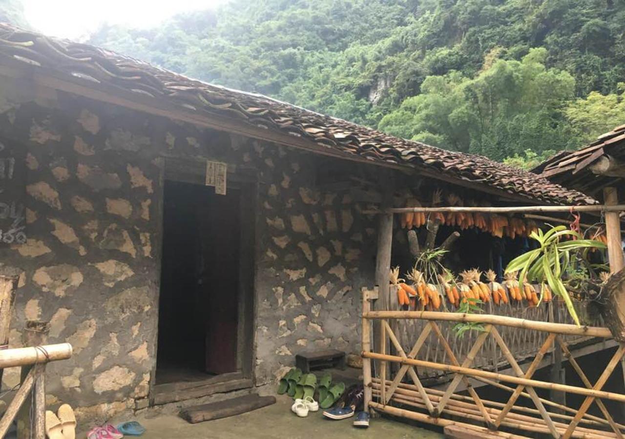 A Sy Ban Gioc Homestay - Lang Da Khuoi Ky Cao Bang Εξωτερικό φωτογραφία