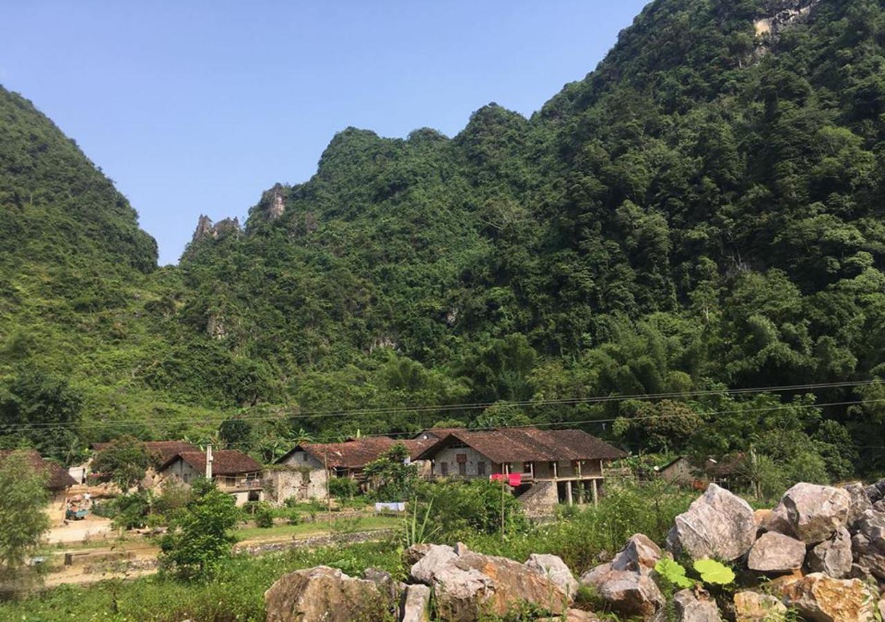 A Sy Ban Gioc Homestay - Lang Da Khuoi Ky Cao Bang Εξωτερικό φωτογραφία