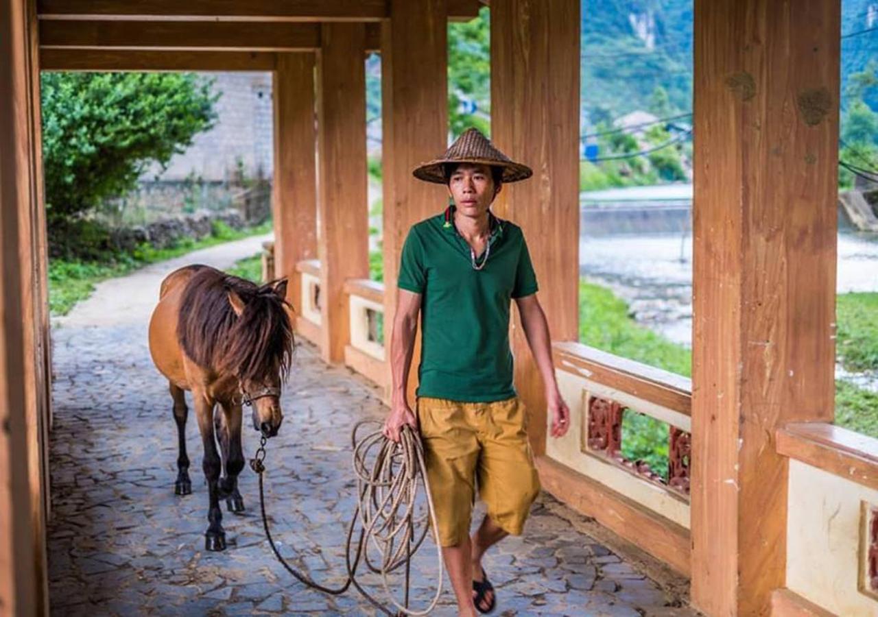 A Sy Ban Gioc Homestay - Lang Da Khuoi Ky Cao Bang Εξωτερικό φωτογραφία